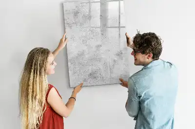 Magnetinė sauso valymo lenta betono sienos rašto