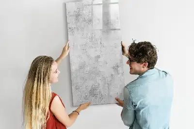 Magnetinė sauso valymo lenta betono sienos rašto
