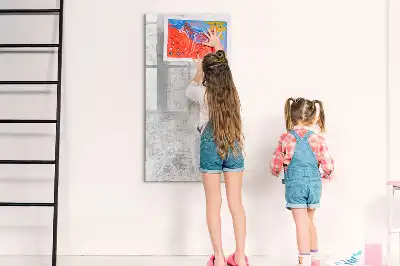 Magnetinė sauso valymo lenta betono sienos rašto