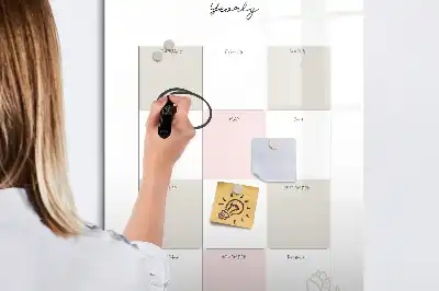 Magnetinė sauso valymo lenta metų planuoklis