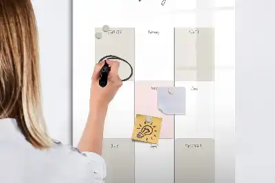 Magnetinė sauso valymo lenta metų planuoklis