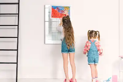 Magnetinė mėnesio planuotė sauso valymo lenta