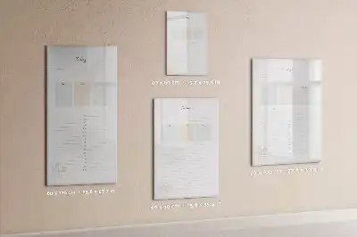 Magnetinė sauso valymo lenta dienos planuoklis