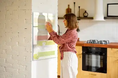 Magnetinė sauso valymo lenta meniu planuoklis