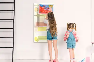 Magnetinė sauso valymo lenta meniu planuoklis