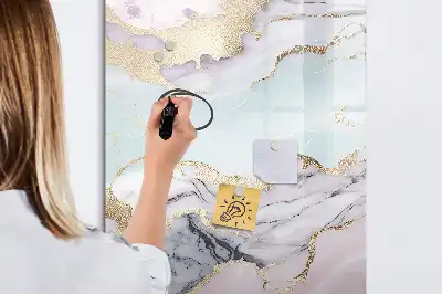 Magnetinė sauso valymo lenta marmuro rašto