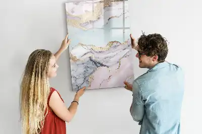 Magnetinė sauso valymo lenta marmuro rašto