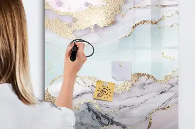 Magnetinė sauso valymo lenta marmuro rašto