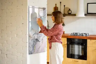 Magnetinė sauso valymo lenta marmuro rašto