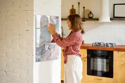 Magnetinė sauso valymo lenta marmuro rašto