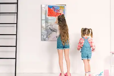 Magnetinė sauso valymo lenta marmuro rašto