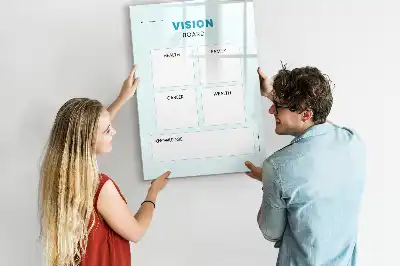 Magnetinė sauso valymo lenta sveikatos planuoklis