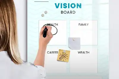 Magnetinė sauso valymo lenta sveikatos planuoklis