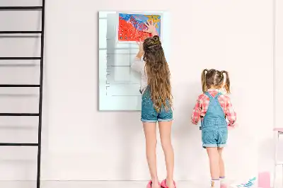 Magnetinė sauso valymo lenta kelionių planuoklis