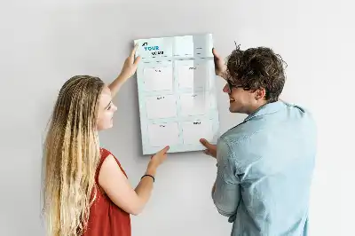 Magnetinė sauso valymo lenta tikslų planuoklis