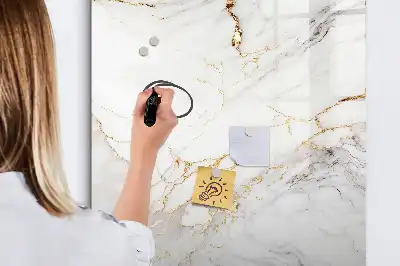 Magnetinė sauso valymo lenta dekoratyvinio marmuro rašto