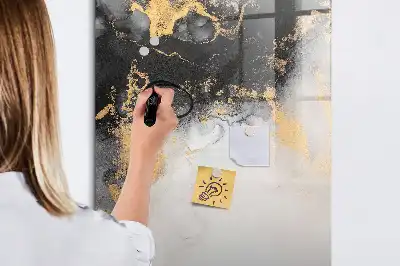 Magnetinė sauso valymo lenta marmuro abstrakcijos dizaino