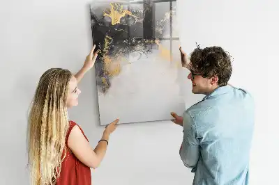 Magnetinė sauso valymo lenta marmuro abstrakcijos dizaino