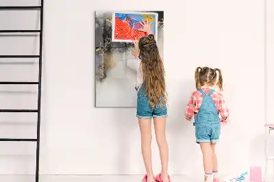 Magnetinė sauso valymo lenta marmuro abstrakcijos dizaino