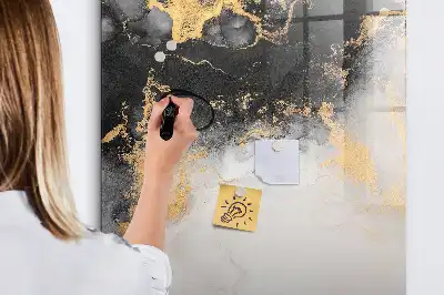 Magnetinė sauso valymo lenta marmuro abstrakcijos dizaino