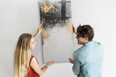 Magnetinė sauso valymo lenta marmuro abstrakcijos dizaino