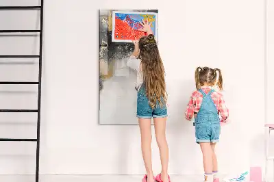 Magnetinė sauso valymo lenta marmuro abstrakcijos dizaino