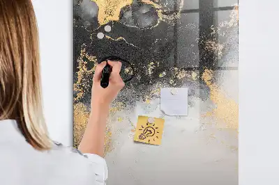 Magnetinė sauso valymo lenta marmuro abstrakcijos dizaino