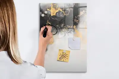Magnetinė sauso valymo lenta marmuro abstrakcijos dizaino