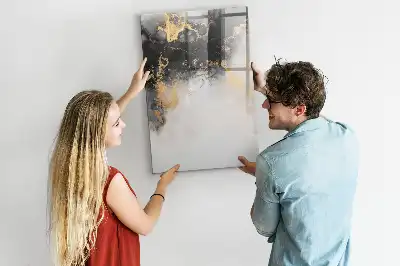 Magnetinė sauso valymo lenta marmuro abstrakcijos dizaino