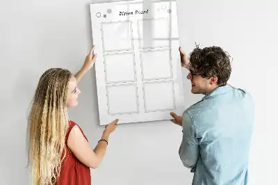 Magnetinė vizijos lenta sausai valoma