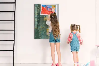 Magnetinė sauso valymo lenta dekoratyvinis raštas