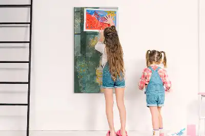 Magnetinė sauso valymo lenta dekoratyvinis raštas