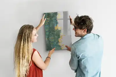 Magnetinė sauso valymo lenta dekoratyvinis raštas
