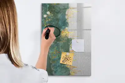 Magnetinė sauso valymo lenta dekoratyvinis raštas