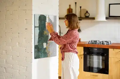 Magnetinė sauso valymo lenta dekoratyvinis raštas