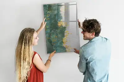 Magnetinė sauso valymo lenta dekoratyvinis raštas