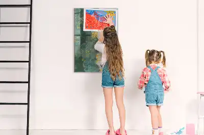 Magnetinė sauso valymo lenta dekoratyvinis raštas