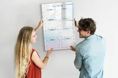 Magnetinė sauso valymo lenta kredinė