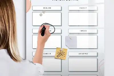 Vizijos lenta magnetinė sauso valymo lenta
