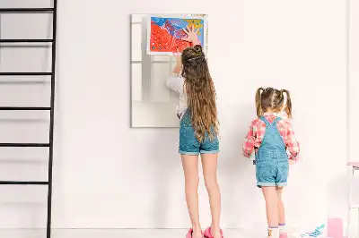 Magnetinė sauso valymo lenta subtilios gėlės