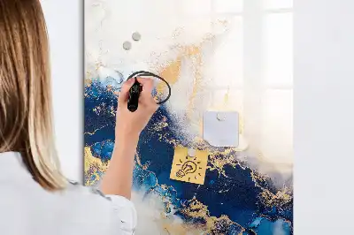Magnetinė sauso valymo lenta tobulo marmuro rašto