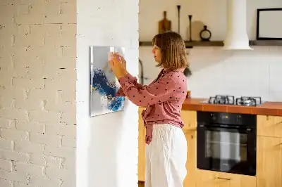 Magnetinė sauso valymo lenta tobulo marmuro rašto