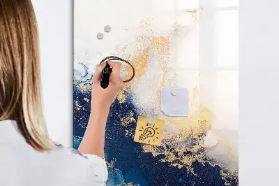 Magnetinė sauso valymo lenta tobulo marmuro rašto
