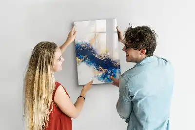 Magnetinė sauso valymo lenta tobulo marmuro rašto