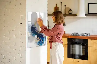 Magnetinė sauso valymo lenta tobulo marmuro rašto