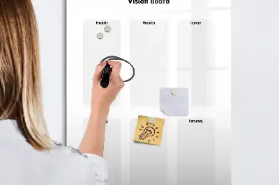 Magnetinė sauso valymo lenta vizijos lenta
