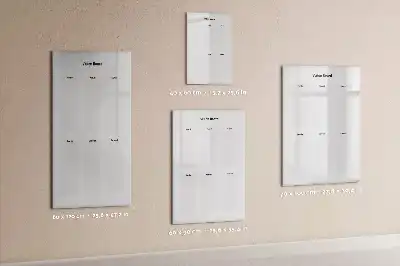 Magnetinė sauso valymo lenta vizijos lenta