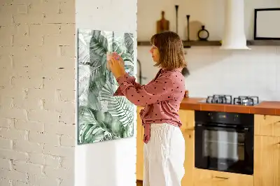 Magnetinė sauso valymo lenta akvarelinių lapų rašto