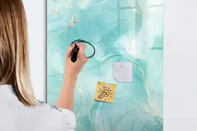 Magnetinė sauso valymo lenta marmuro abstrakcijos dizaino