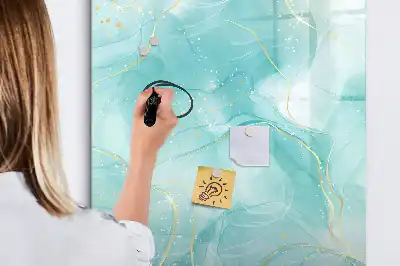 Magnetinė sauso valymo lenta marmuro abstrakcijos dizaino